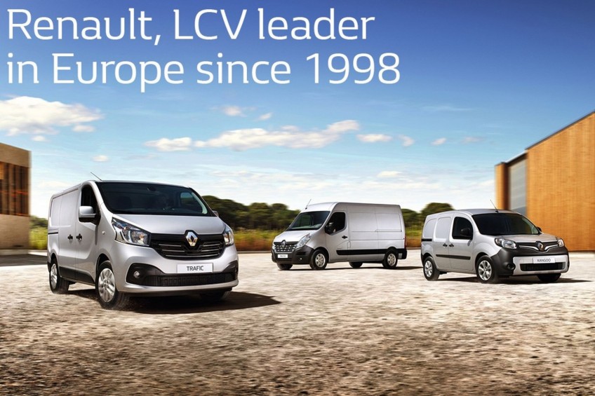 Renault liderem sprzedaży dostawczaków w Europie
