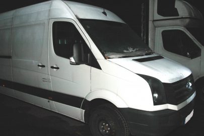 VW Crafter i Mercedes Sprinter zatrzymany przez Straż Graniczną