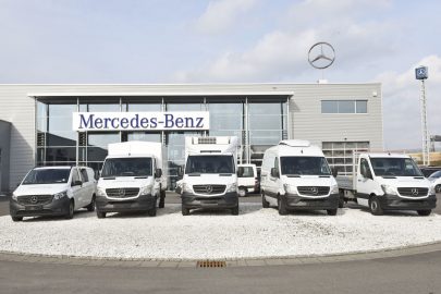 2100 dostawczych Mercedesów trafi do wypożyczalni Europcar