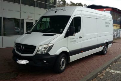 Skradziony w Niemczech Sprinter zatrzymany na DK nr 2