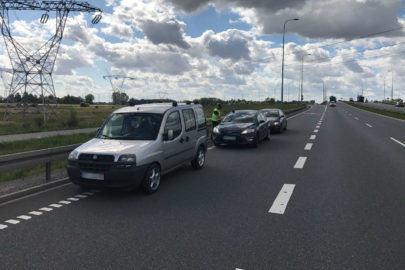169 km/h Fiatem Doblò po S7 – kierowca nie miał uprawnień