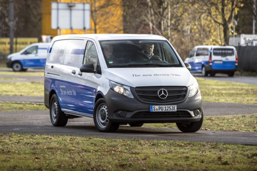 Mercedes-Benz eVito – zasięg do 150 km i ponad 1000 kg ładowności