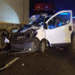 Wypadek na DK 12 – kierowca dostawczego Renault Trafic w szpitalu
