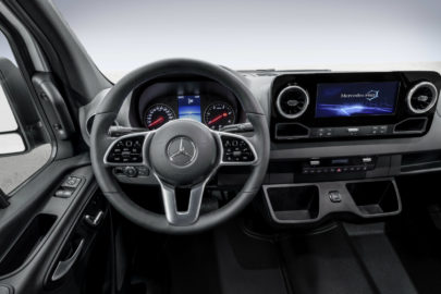 Mercedes Sprinter III – deska rozdzielcza na oficjalnych zdjęciach