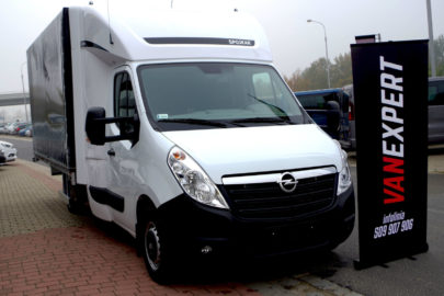 Opel Movano z „plecakiem” na trasy międzynarodowe od VanExpert.pl