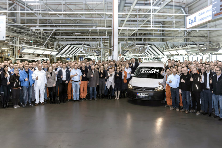 2 miliony sztuk modelu Caddy powstało w zakładach VW Poznań