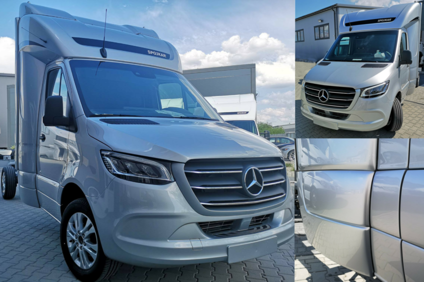 Mercedes Sprinter III z kabiną Spojtrak – nowość firmy Spojkar