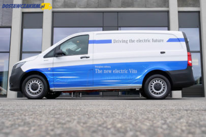 Mercedes-Benz eVito – pierwsza jazda elektrycznym W447