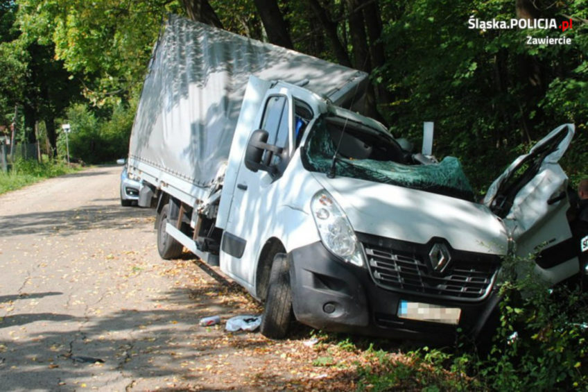 Pijany kierowca Renault Master spowodował kolizję – miał 2,4 promila