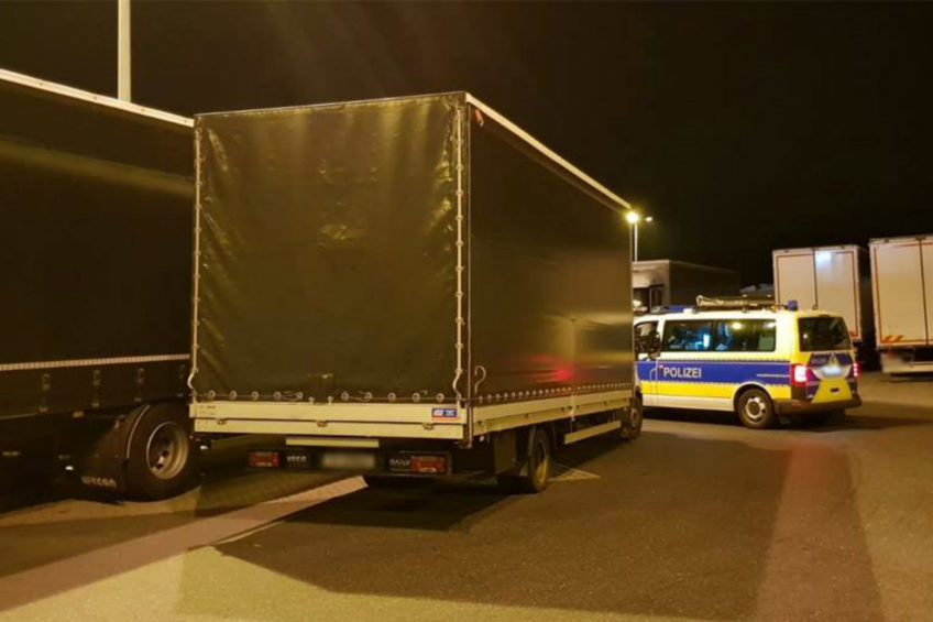 Przeładowane Iveco Daily na niemieckiej A10 – 7,1 zamiast 3,5 tony