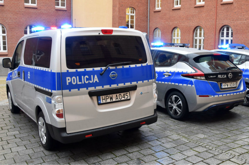 Elektryczny Nissan e-NV200 dla szczecińskich policjantów