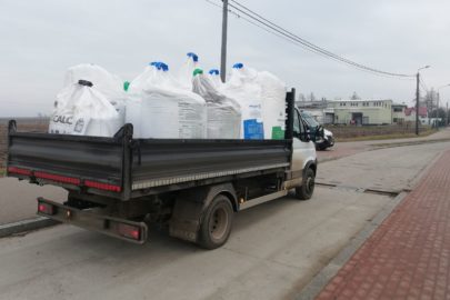 Iveco Daily ważyło 9250 kg – na przeładunek wysłano ciężarówkę