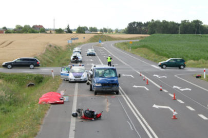 Wypadek z udziałem autolawety i skutera – nie żyją dwie osoby