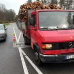 Ciężarowy Mercedes T2 z zaniżonym DMC ważył 8500 kg
