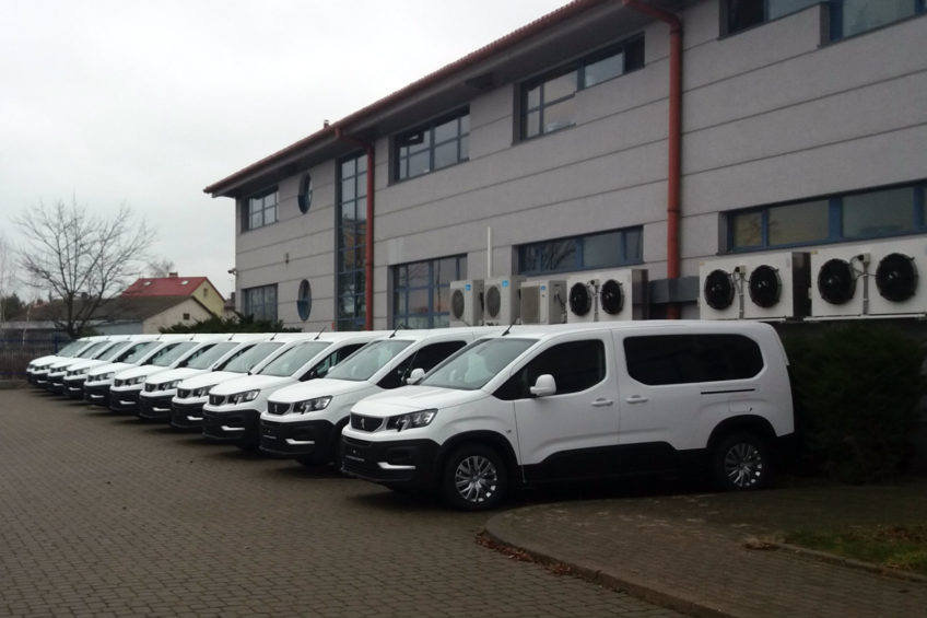 Peugeoty Partnery dla GITD – 11 kombivanów do obsługi fotoradarów