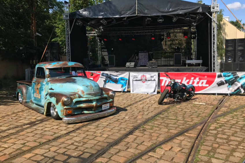 Chevrolet 3100 z 1954 roku od Maćka – zawieszenie air ride i V8