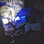 Pijany 19-latek wjechał busem w drzewo – pasażer zmarł na miejscu