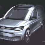 Volkswagen Caddy V – opublikowano nowe szkice sylwetki auta