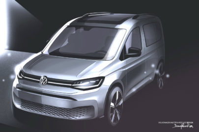 Volkswagen Caddy V – opublikowano nowe szkice sylwetki auta