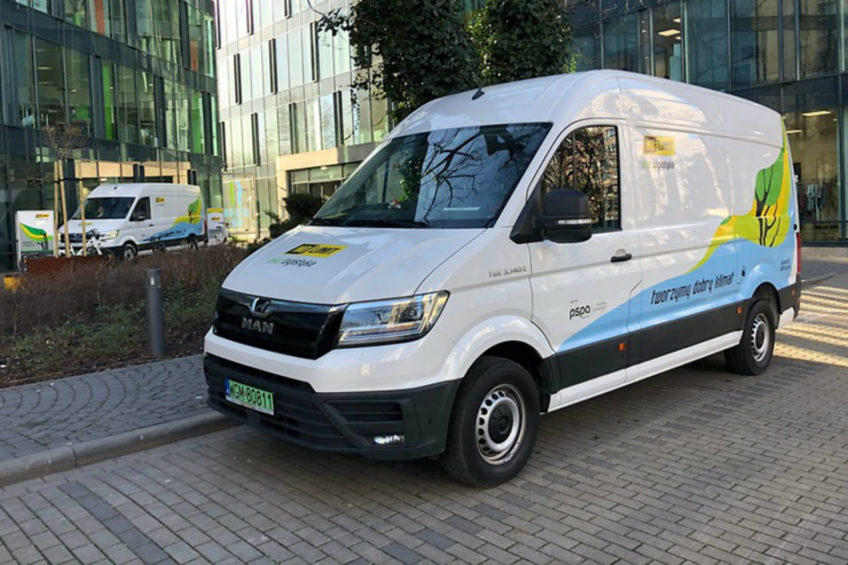 Elektryczny MAN TGE dla No Limit – furgony dla Warszawy i Śląska