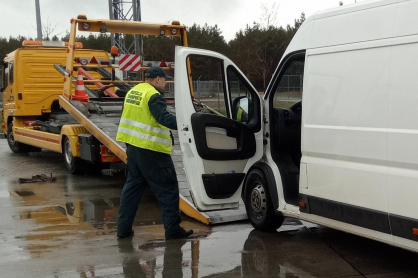 Peugeot Boxer trafił na parking strzeżony za 1400 kg ponad DMC