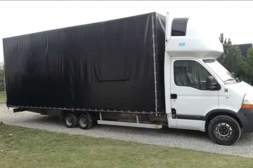 Renault Master z aluminiową ramą i osią tandemową na olx.pl