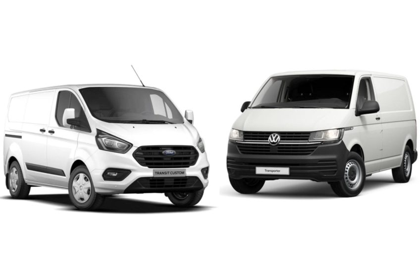VII generacja VW Transportera bliźniakiem Forda Transita Customa