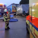 Na niemieckiej A4 polski bus wjechał w tył naczepy – kierowca zmarł