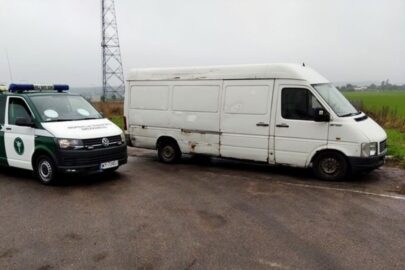 VW LT w fatalnym stanie – z miejsca kontroli odjechał na lawecie