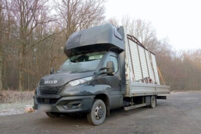 Nowe Iveco Daily ważyło ponad 7 ton – tak wygląda transport garaży