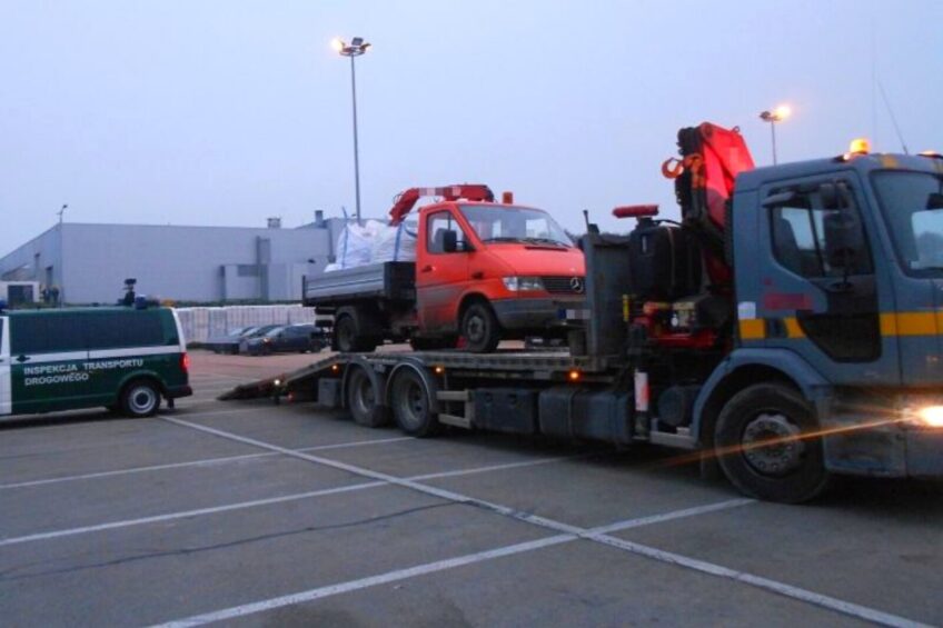 Ten Sprinter nigdy nie był zarejestrowany – wpadł pod Krakowem