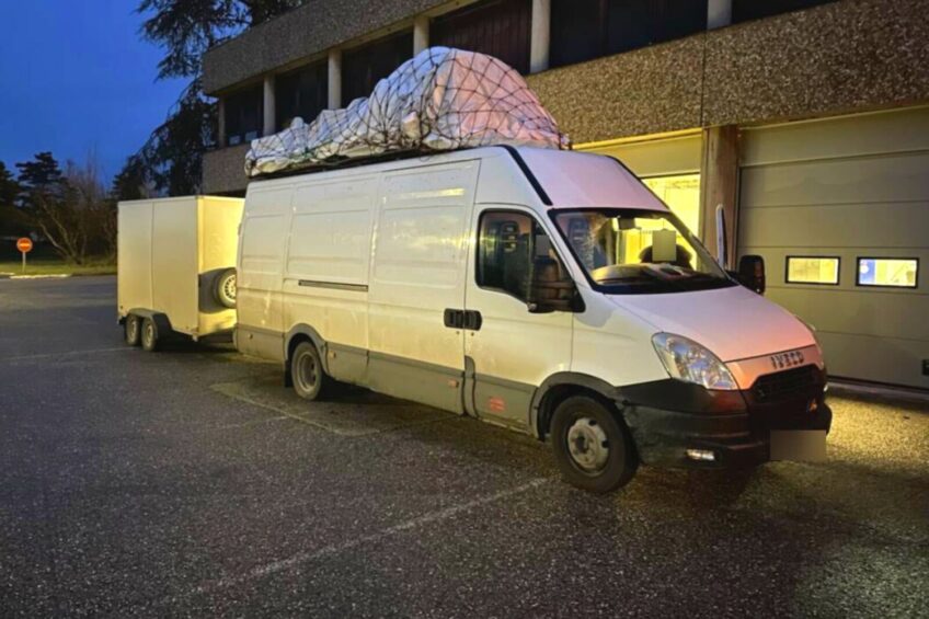 Daily z przyczepą ważyło 14500 kg – 90 € za każde 500 kg ponad DMCZ