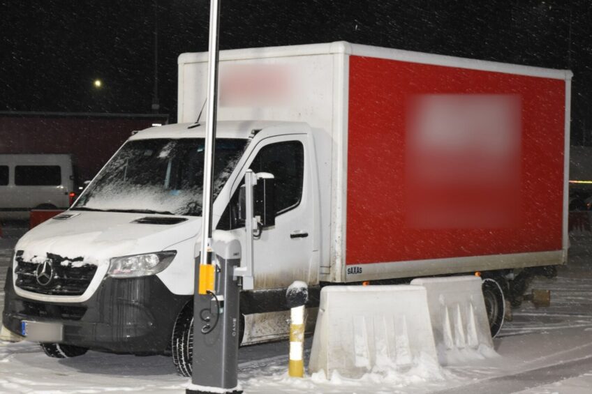 Kradziony Mercedes Sprinter odnalazł się w Korczowej