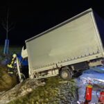Polski kierowca busa miał 3,7 promila – wypadł z ronda