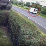 Peugeotem Boxerem potrącił rowerzystę i uciekł – zobacz film