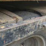 Bliźniaki tarły o podłogę paki – Iveco TurboDaily w fatalnym stanie
