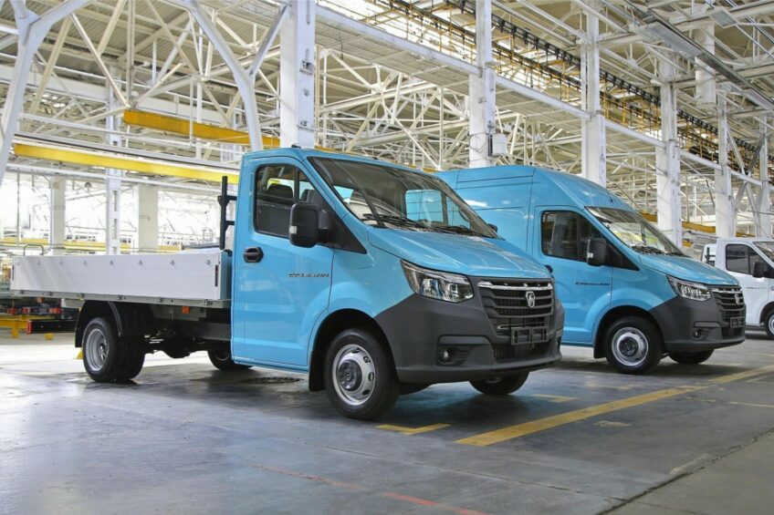 GAZ Gazela NN z silnikami LPG i Dieslami VW oraz Cummins