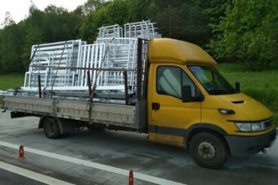 Na wagach 8450 kg a w dowodzie Iveco Daily 3500 kg