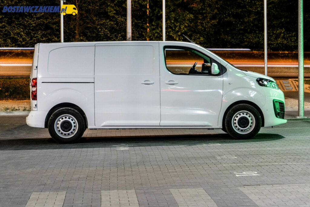 Citroen e-Jumpy test opinie dane techniczne ładowność zasięg