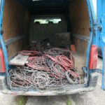 Uciekał Renault Master przed policją - staranował dwa radiowozy