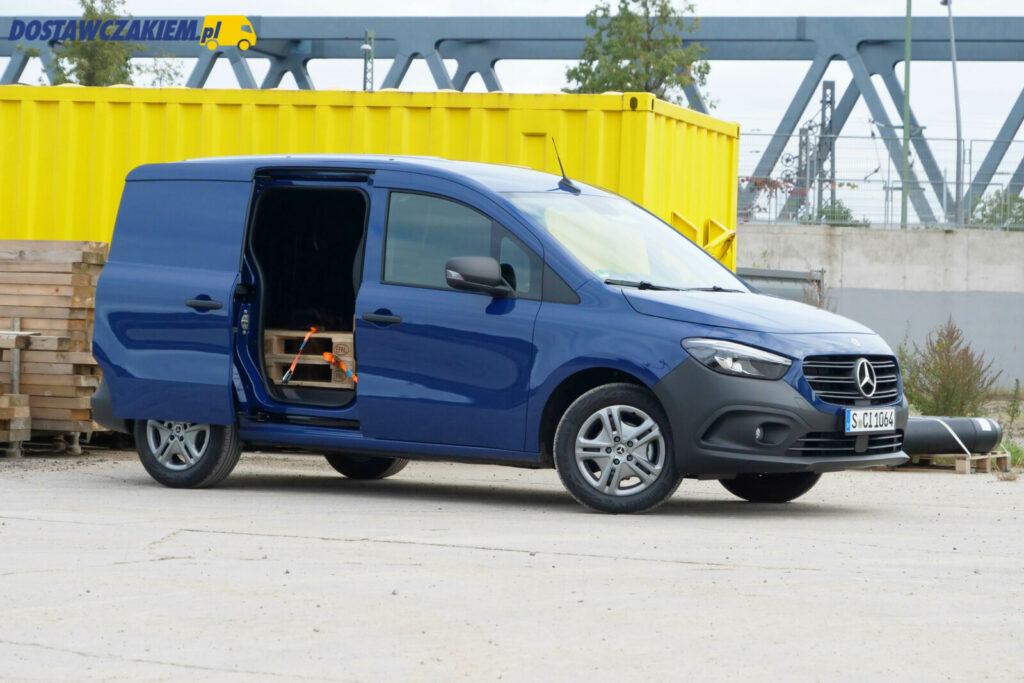 Mercedes Citan II furgon jazda testowa opinie ładowność