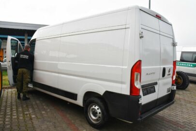 Skradziony w Andorze Fiat Ducato odnalazł się w Dorohusku