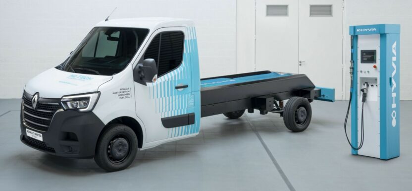 Wodorowe Renault Master H2-TECH jako podwozie pod zabudowę