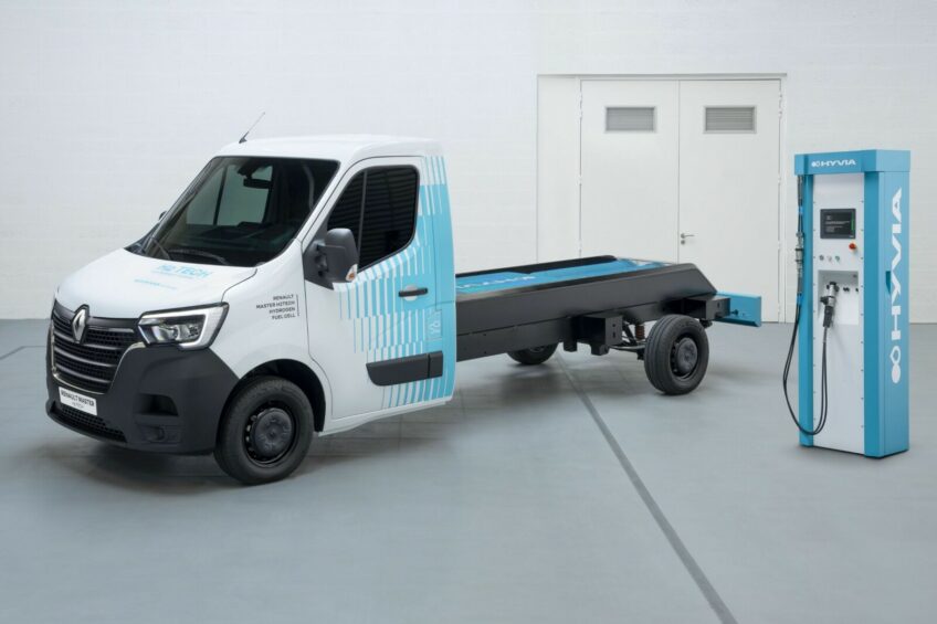 Wodorowe Renault Master H2-TECH jako podwozie pod zabudowę