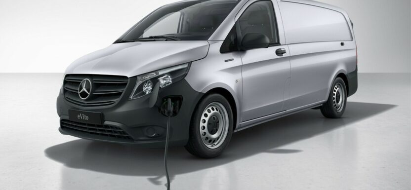 Mercedes eVito z baterią 60 kWh i zasięgiem dochodzącym do 314 km