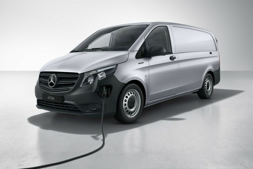 Mercedes eVito z baterią 60 kWh i zasięgiem dochodzącym do 314 km