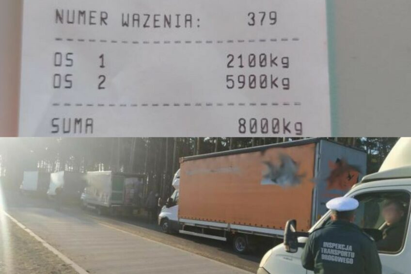 20 z 20 busów przeciążonych. Najcięższy na tylnej osi miał 5900 kg