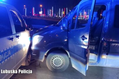 Niemiecko-polski pościg przez Olszynę za skradzionym Sprinterem