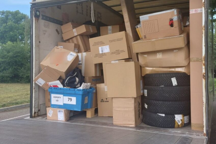 Kierowca kurierskiego busa z najwyższym mandatem – oby pensji starczyło