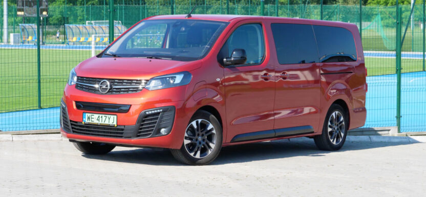 Opel Zafira-e test opinie zasięg dane techniczne